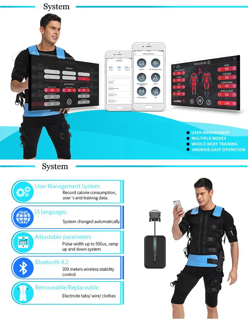 سترة كهربائية التحفيز ems (3)